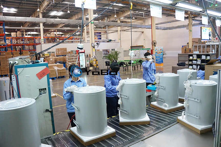 Linha de produção de aquecedor de água elétrico
